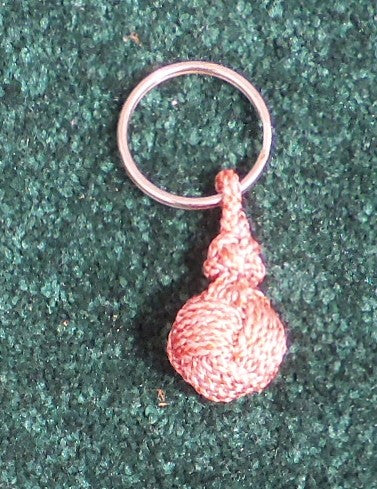 Morning Sunrise Monkey Fist Keychain