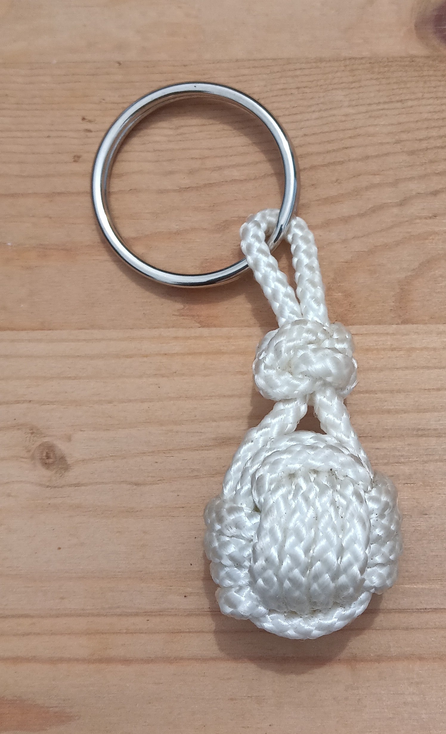 Snow Blind Monkey Fist Keychain