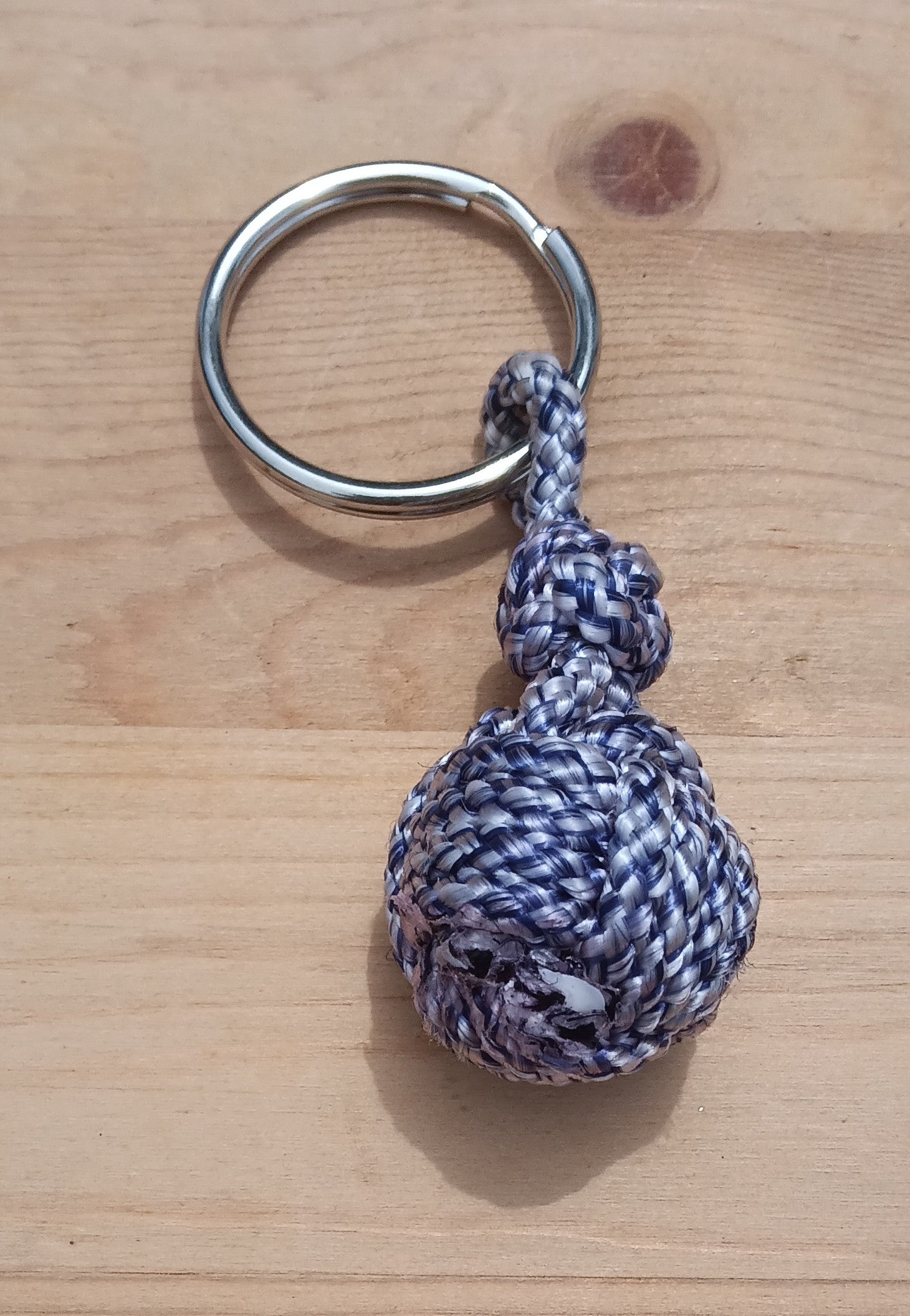 Lavender Twist Monkey Fist Keychain